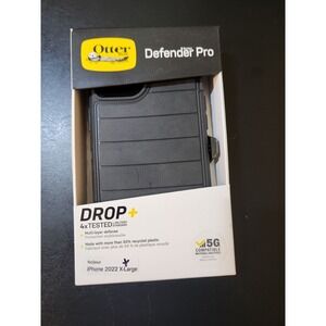 OtterBox Defender Pro iPhone 14 Pro Max Case Black 77-88667 Rugged Protective